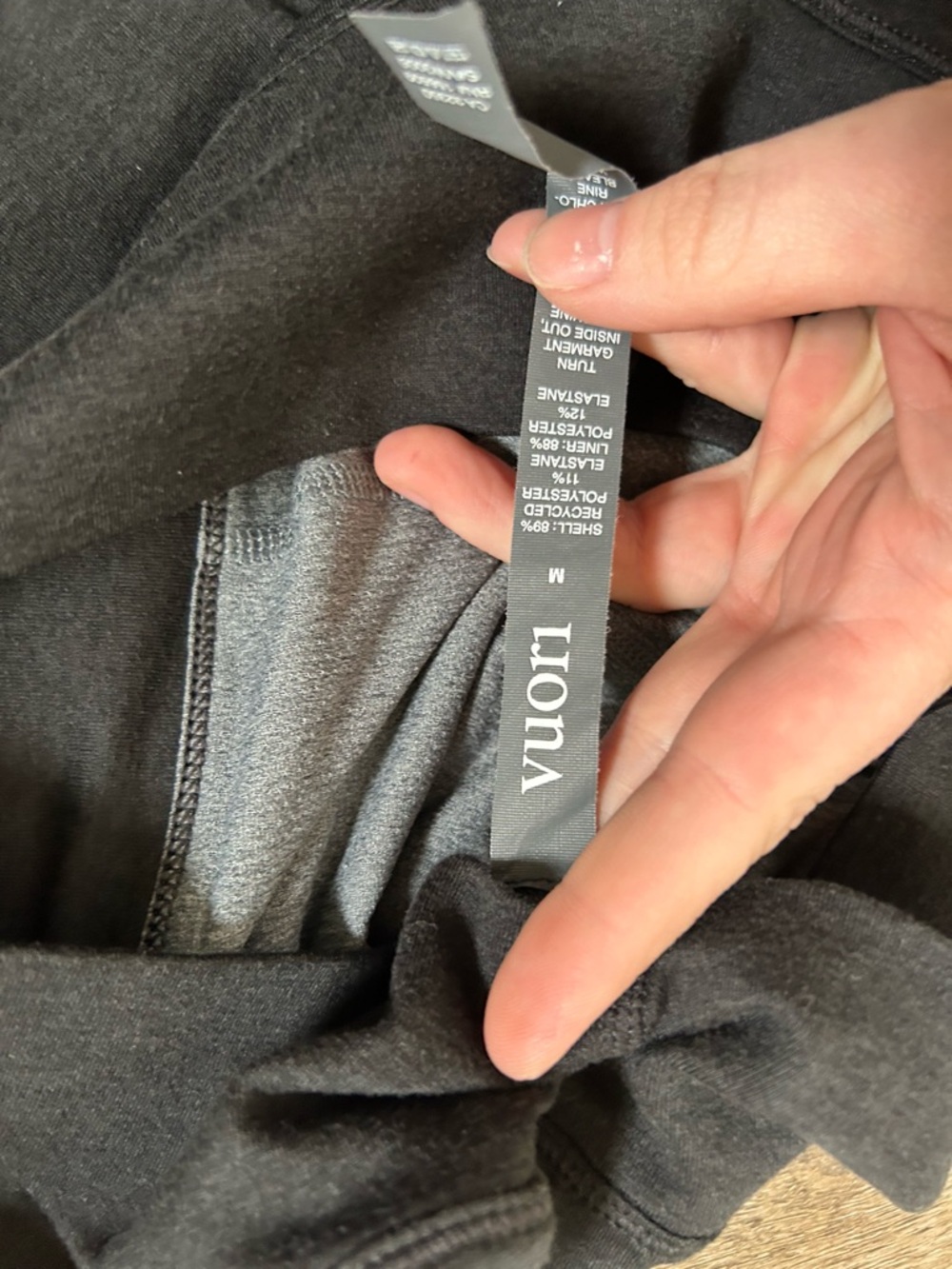 Vuori Black Mini Skort - Picture 3 of 4
